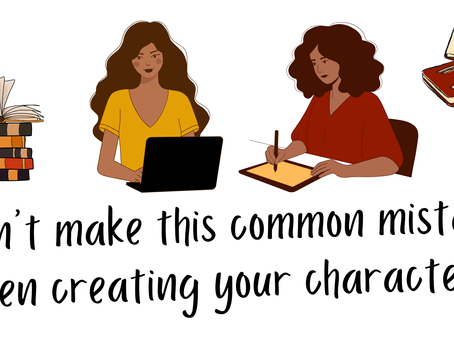 A book editor in the UK explains the common mistake writers shouldn't make when creating fictional characters.