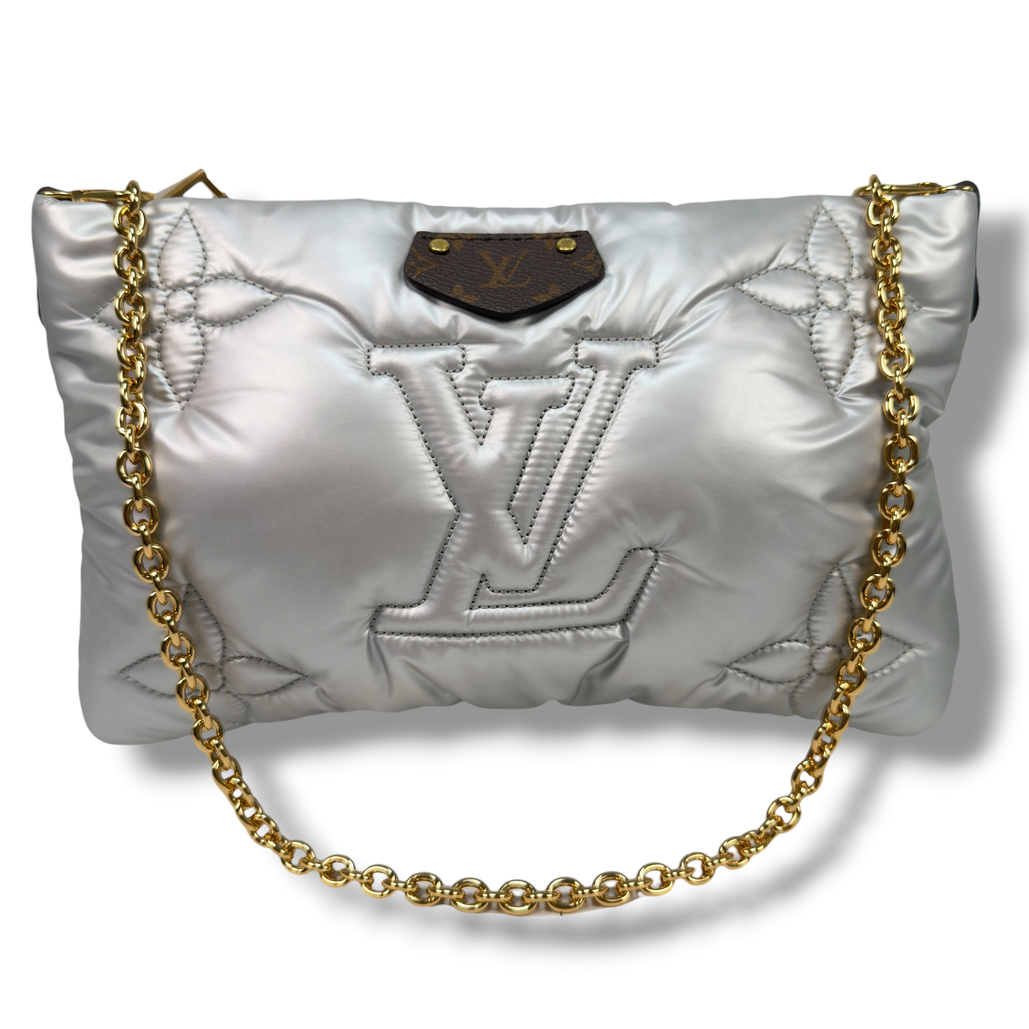 Authentic estate Louis Vuitton Pillow Maxi Pochette clutch/shoulder bag