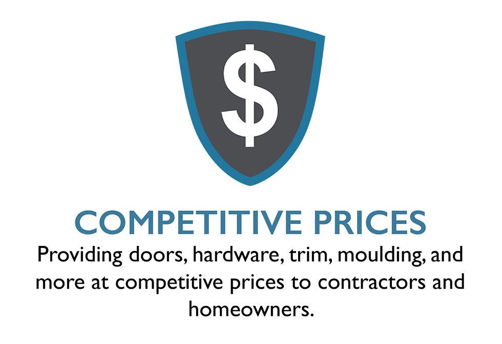 Interbay Door, we have competitive pricing