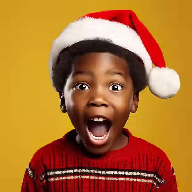 enfant qui découvre la vérité sur le père noël