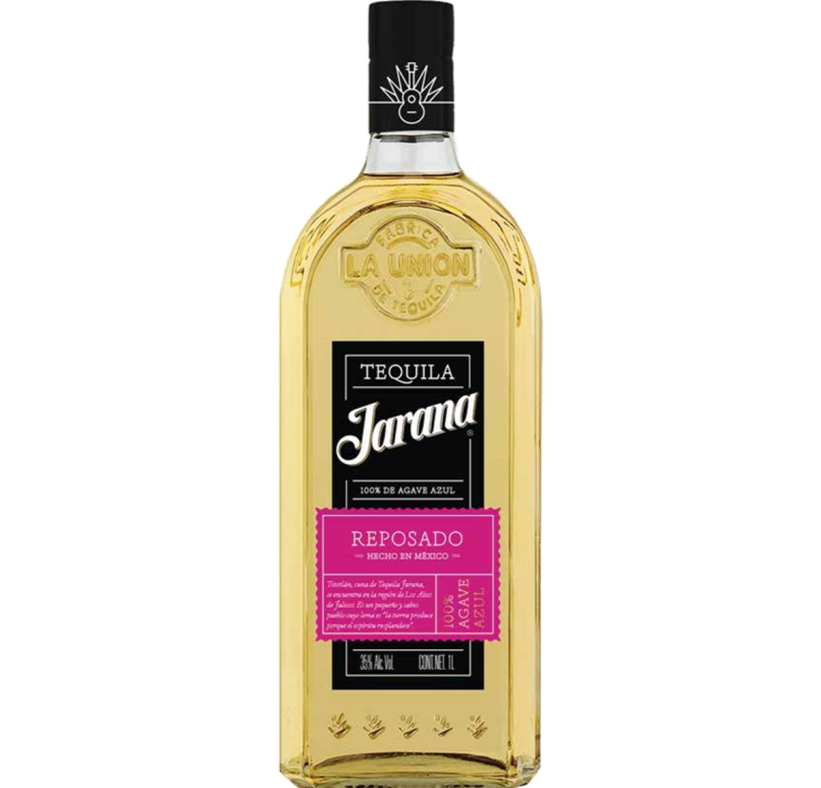 Tequila Jarana Reposado 100% Agave 1000ml