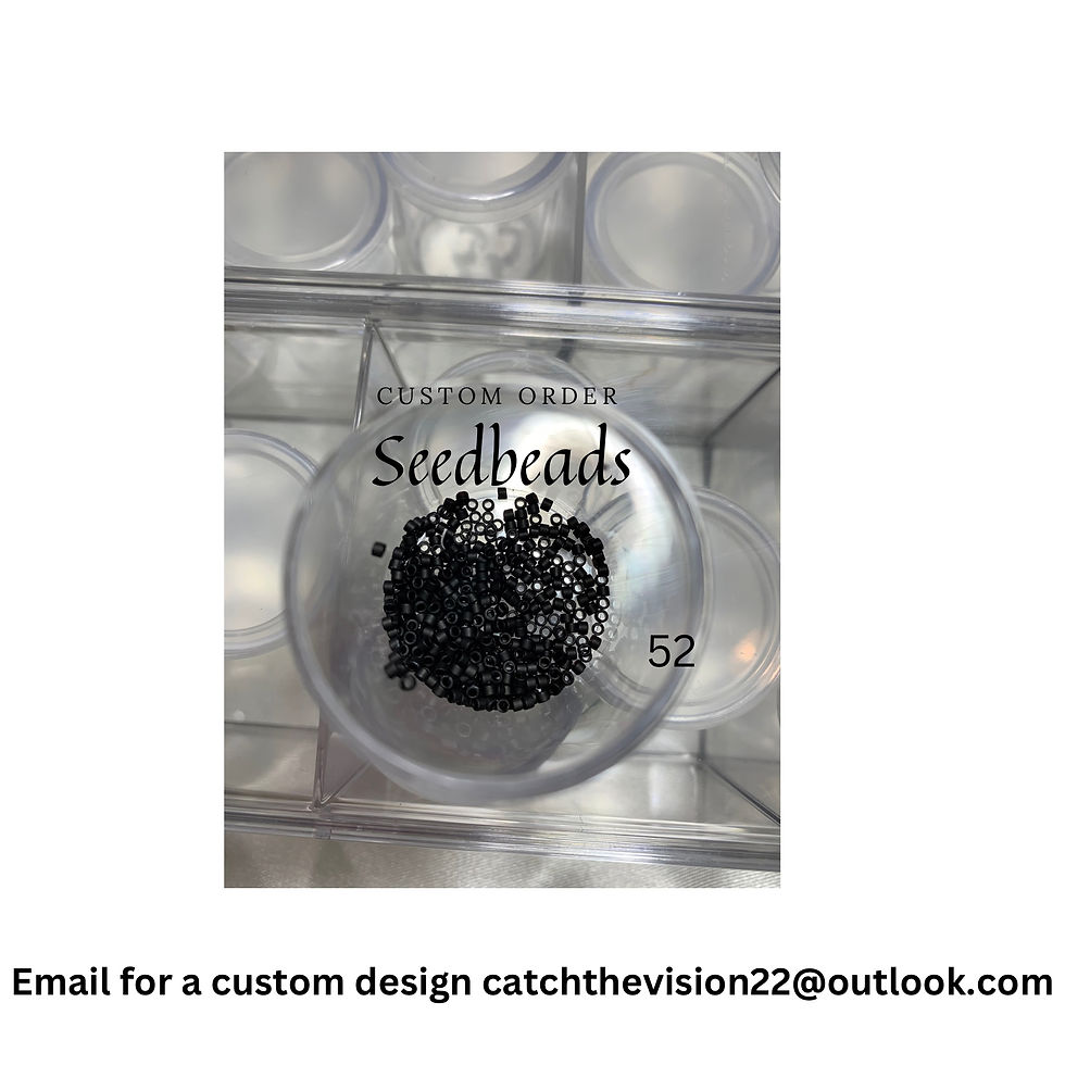 Thumbnail: Beaded Head Pin Earrings 