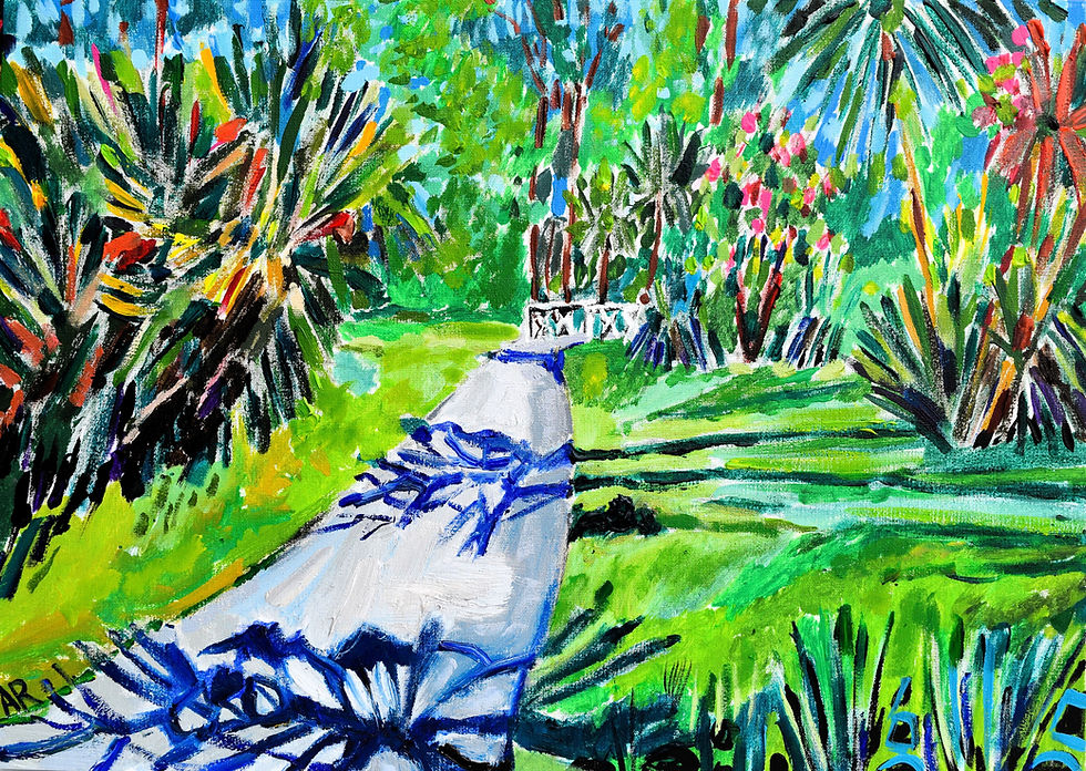 Thumbnail: Blue shadows of Summer