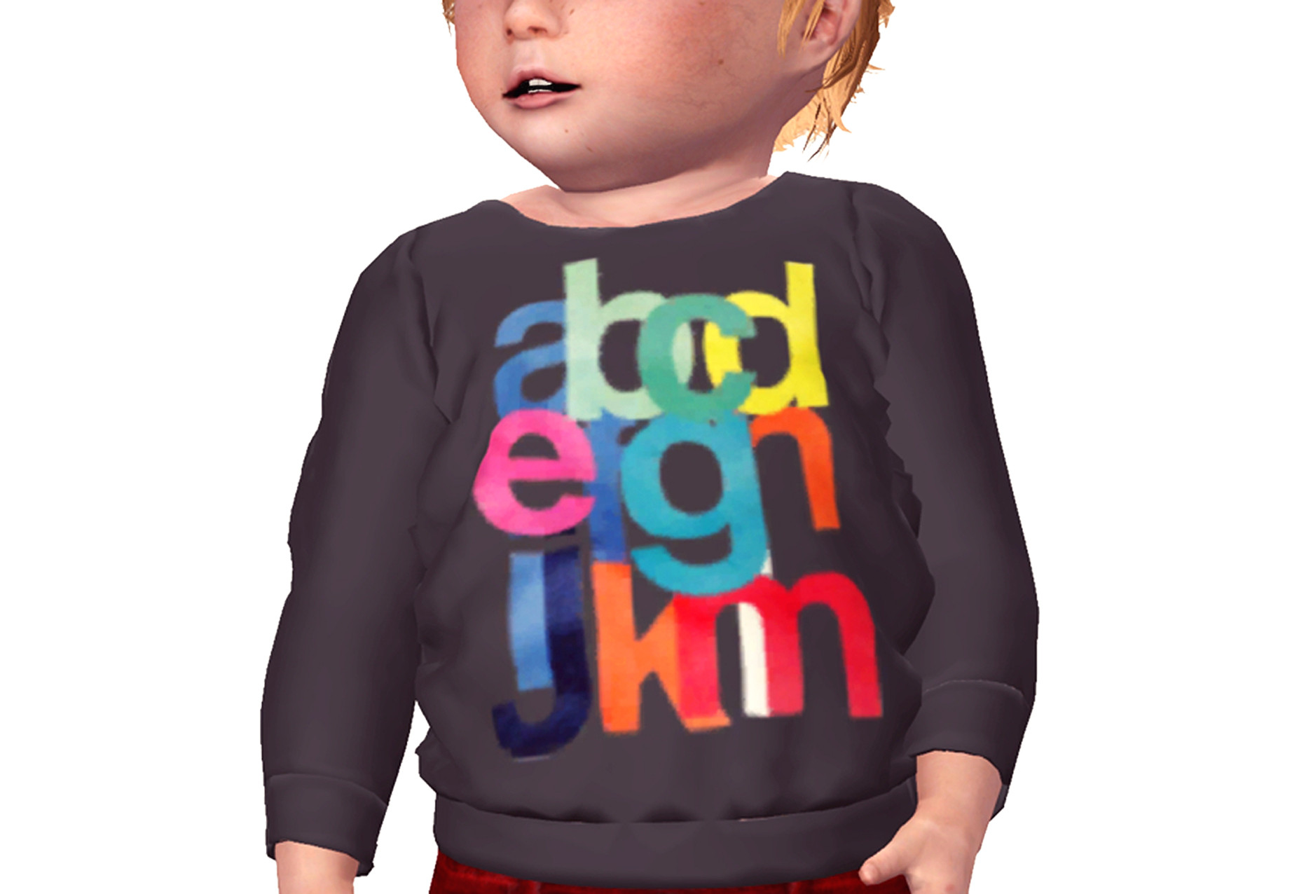 Alphabet Sweater