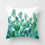 Küçük resim: Vintage Flower Tropical Leaves Cushion Cover