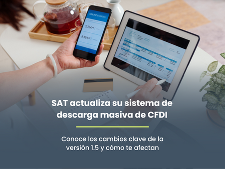 SAT lanza versión 1.5 de CFDI