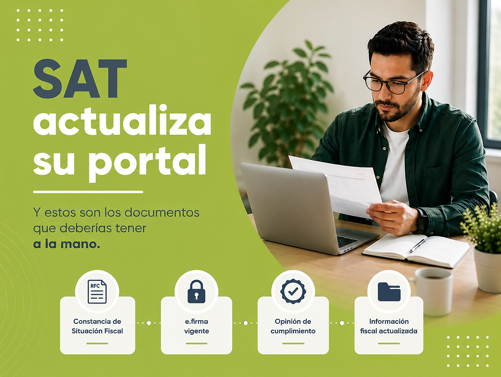 SAT actualiza su portal