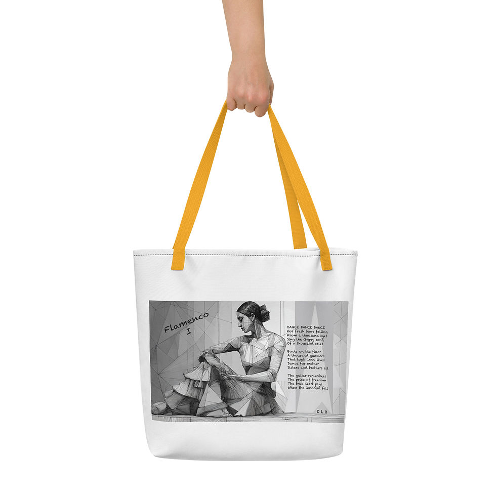 Thumbnail: All-Over Print Large Tote Bag