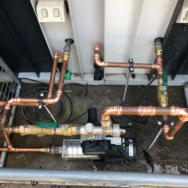 Plumbing for a property manager