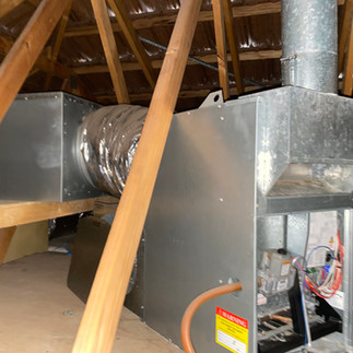 ATC Plumbing installed new Natural Gas Ducted Heater in Melbourne VIC