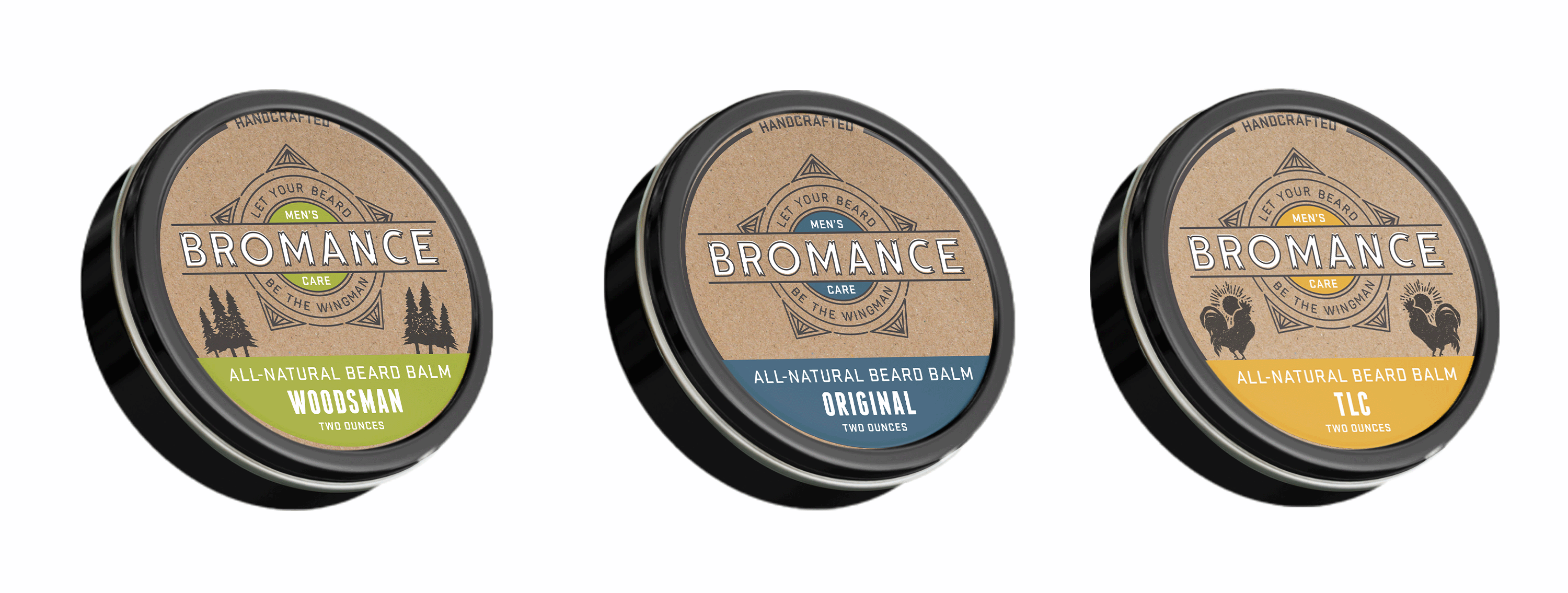 Bromance Beard Balm Pots