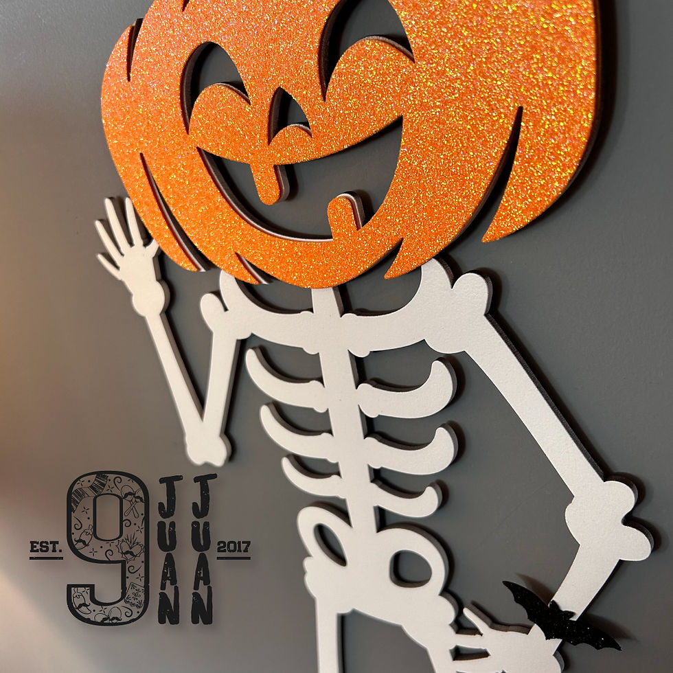 Thumbnail: SKELETON PUMPKIN HEAD LARGE.