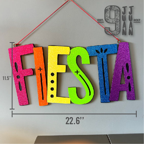 Thumbnail: FIESTA  PICADO SIGN LARGE.