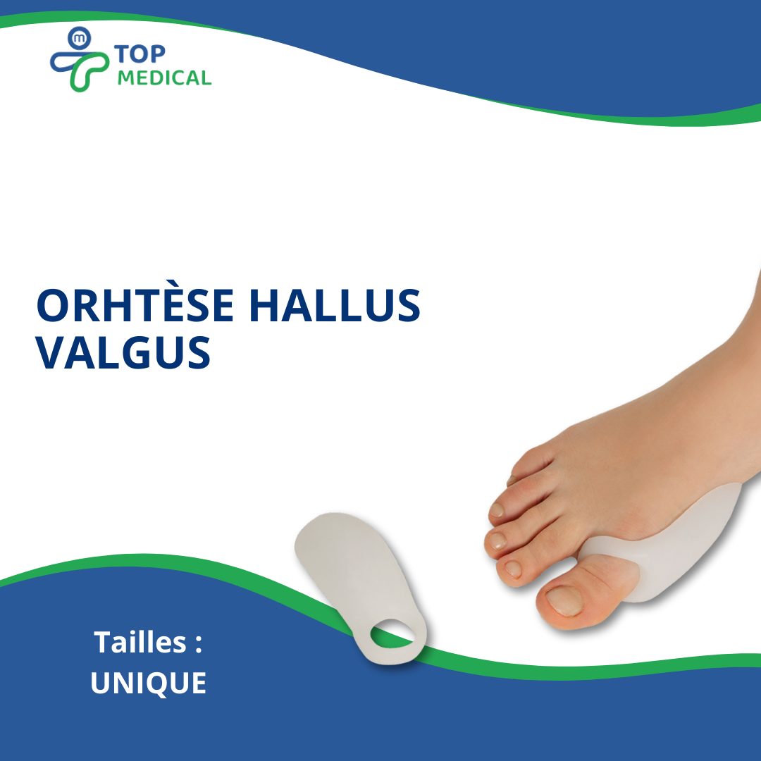 Protecteur Gros Orteil en Silicone (hallux Valgus) 550 Variteks