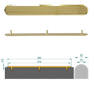 brass tactile strip directional indicator.JPG