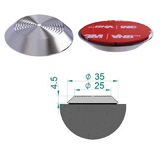 tactile self adhesive 3m tape peel and stick