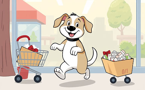 dog going shopping.jpg