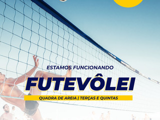 Futevôlei é na AABB!