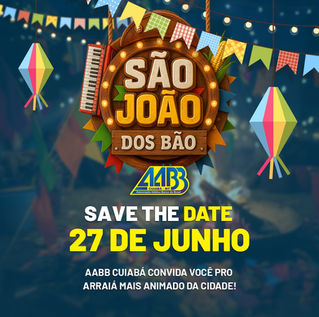 SAVE THE DATE | 27 DE JUNHO