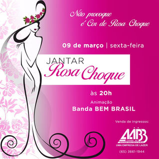 Já fez a sua reserva de mesa para o jantar dançante na AABB  em comemoração ao Dia Internacional da 