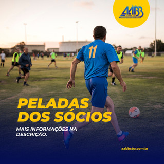Peladas na AABB!