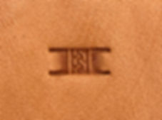 Herringbone Basket Stamp