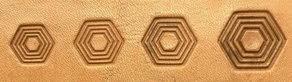 Outlined Hex Geometric