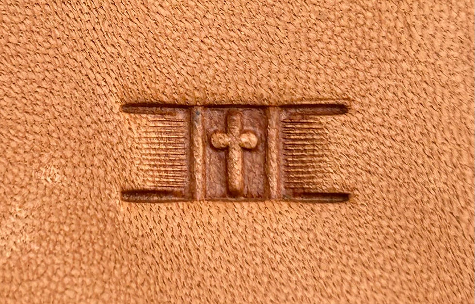Cross Basket Stamp