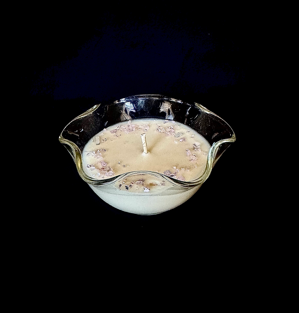 Freesia Lilac Bowl Candle