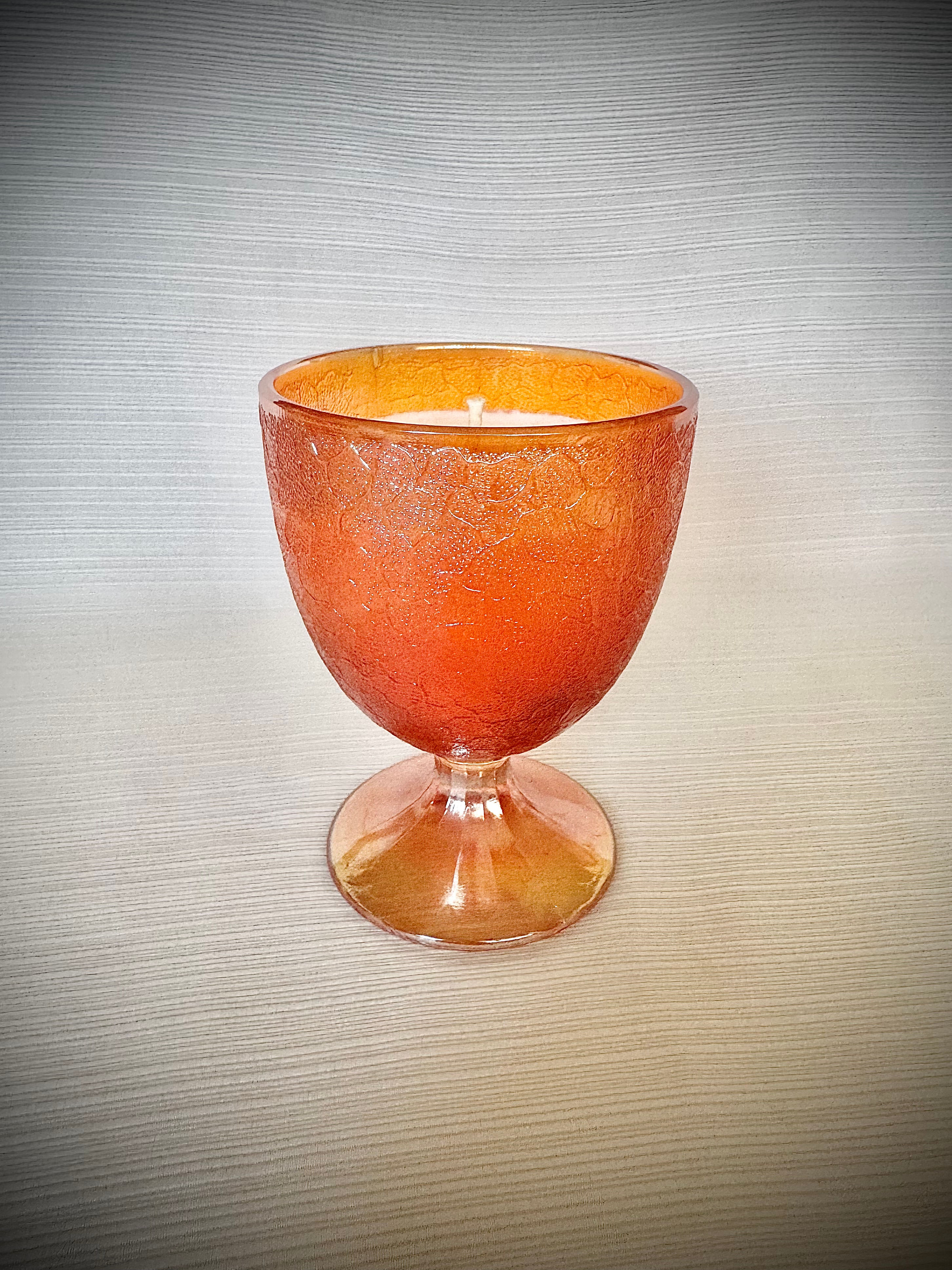 Orange Cinnamon Goblet Candle