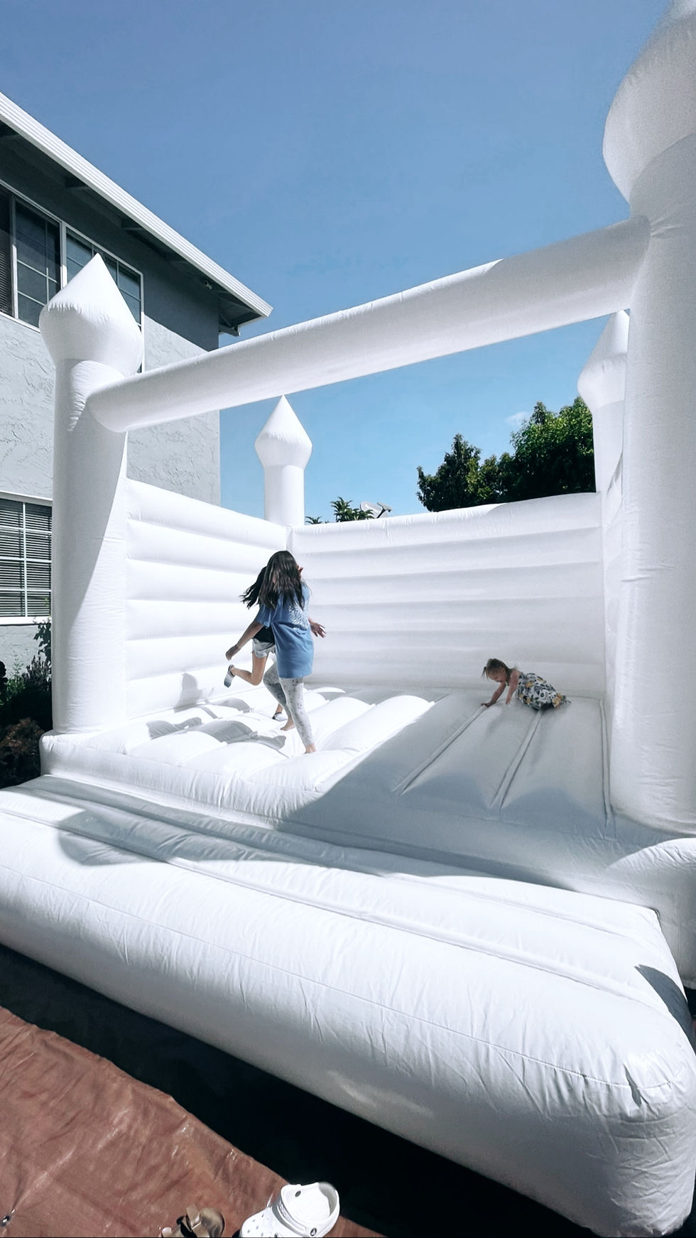 White Bounce House