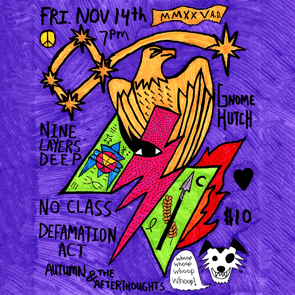 Nine Layers Deep + No Class + Defamation Act + Autumn & The Afterthoughts