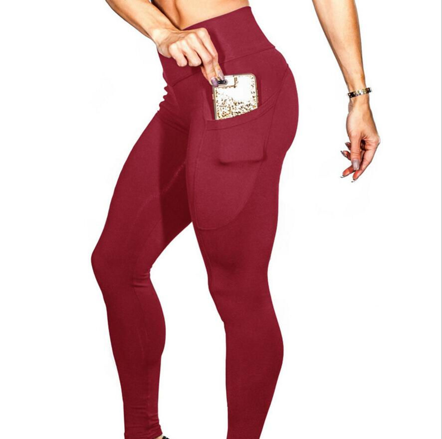 Thumbnail: Phone Pocket Roush Back Leggings