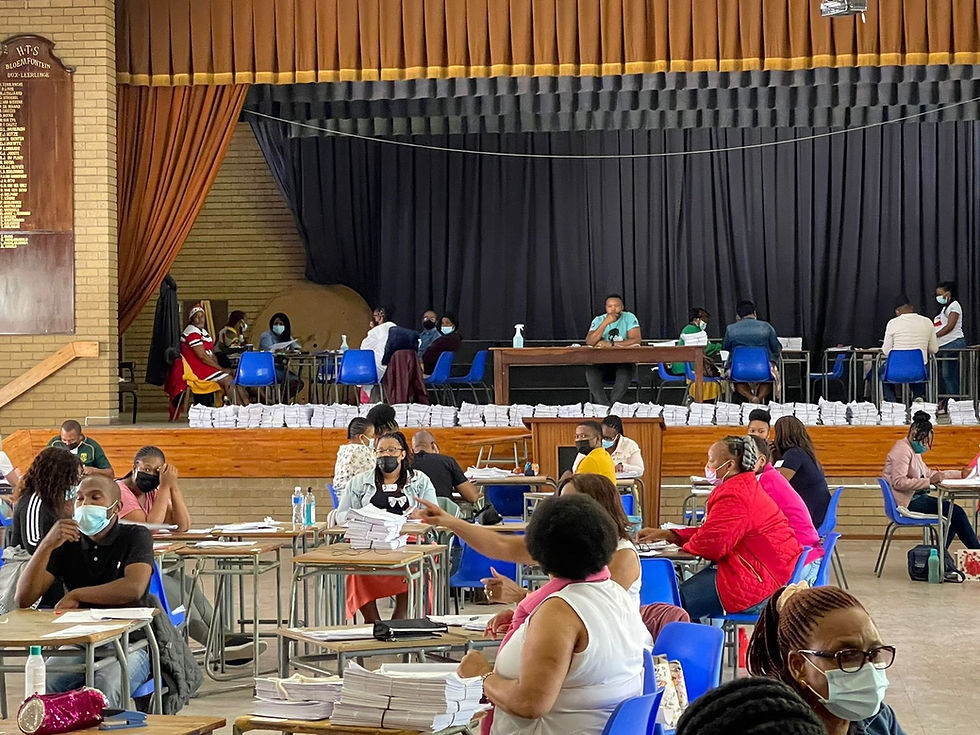 DOE RECOVERS FROM STORM IN FREE STATE