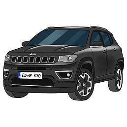 suv auto karikatur