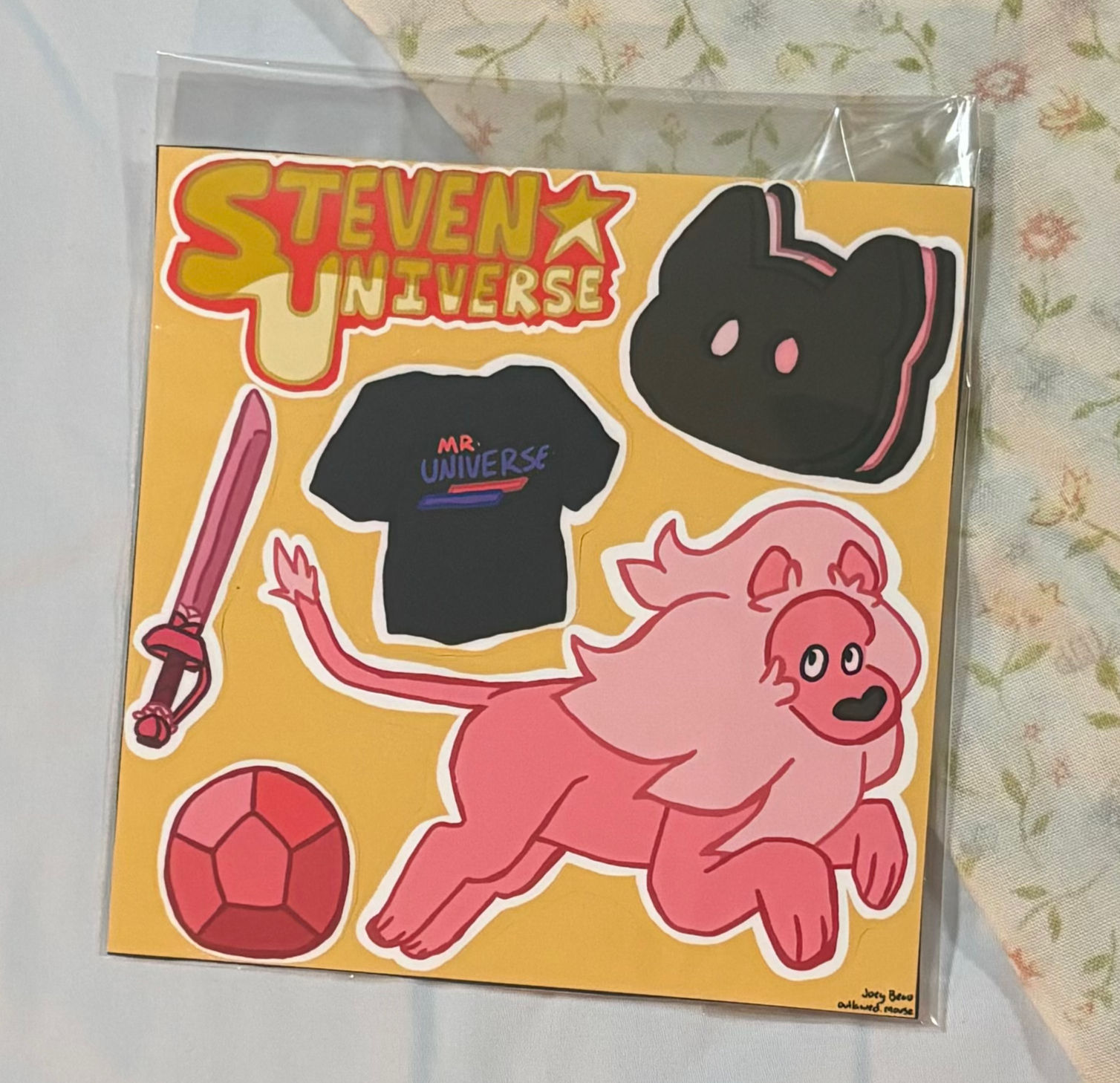 "Steven Universe"-sticker sheet