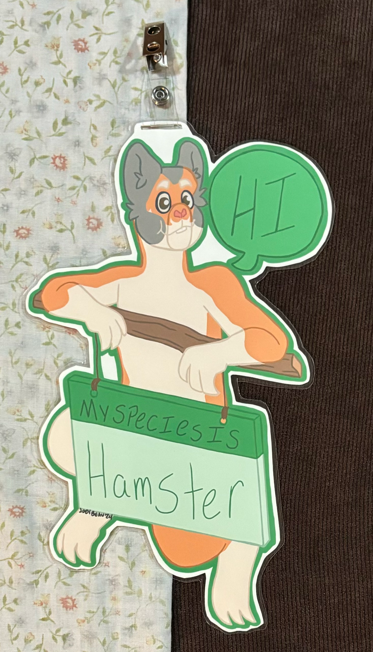 "My Species: Hamster"-fursuit