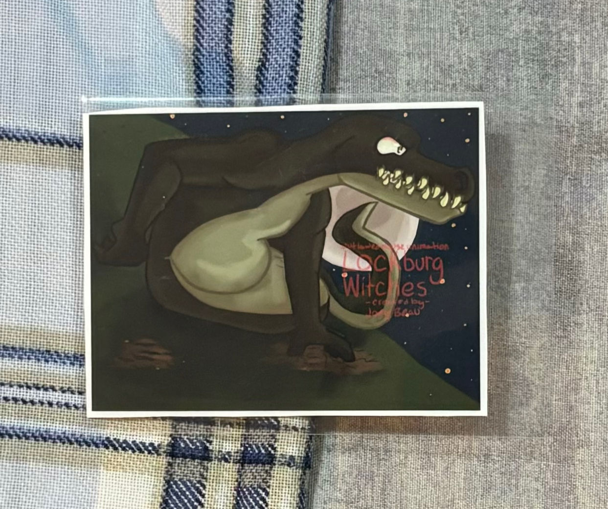 "Lockburg Witches-Las"-sticker