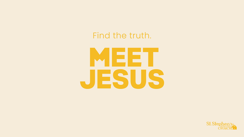 Meet Jesus