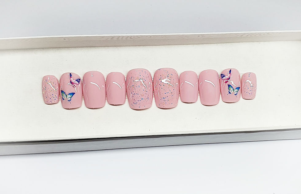 Thumbnail: Butterfly Accents with Glitter