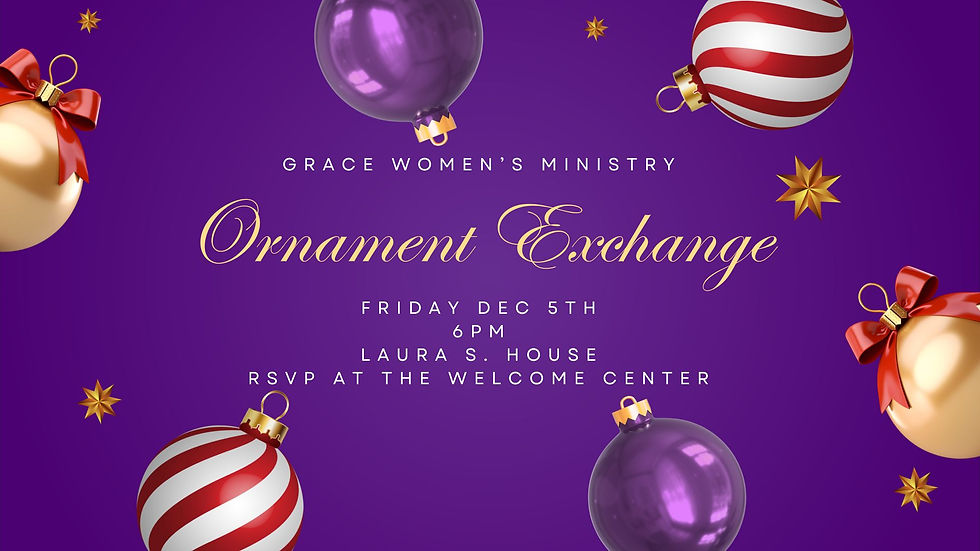 Grace Women's Ornament Exchange