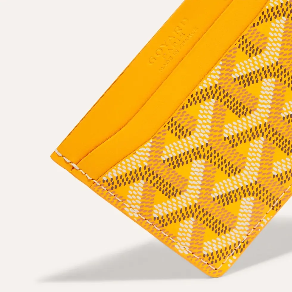 Thumbnail: GOYARD SAINT-SULPICE CARD WALLET YELLOW