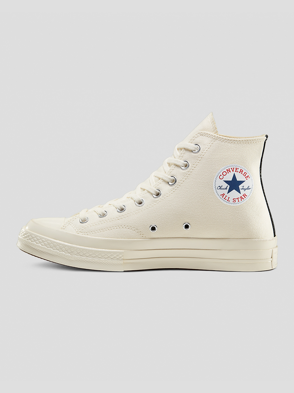 Thumbnail: CONVERSE X COMME DES GARCONS CHUCK 70 PLAY HIGH WHITE