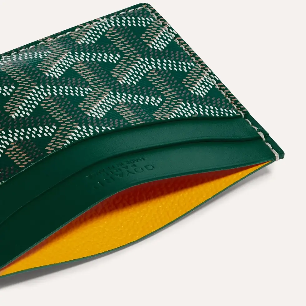 Thumbnail: GOYARD SAINT-SULPICE CARD WALLET GREEN