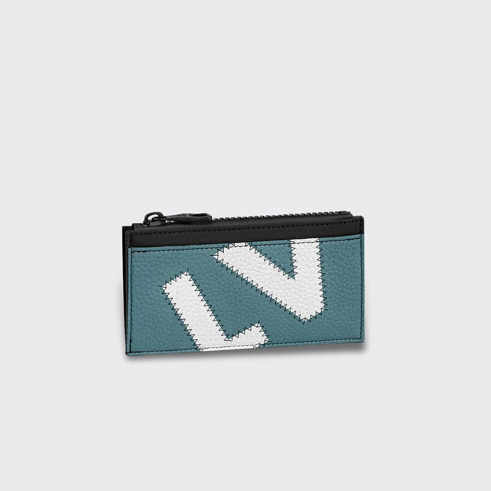 LOUIS VUITTON CC HOLDER BLUE/YELLOW