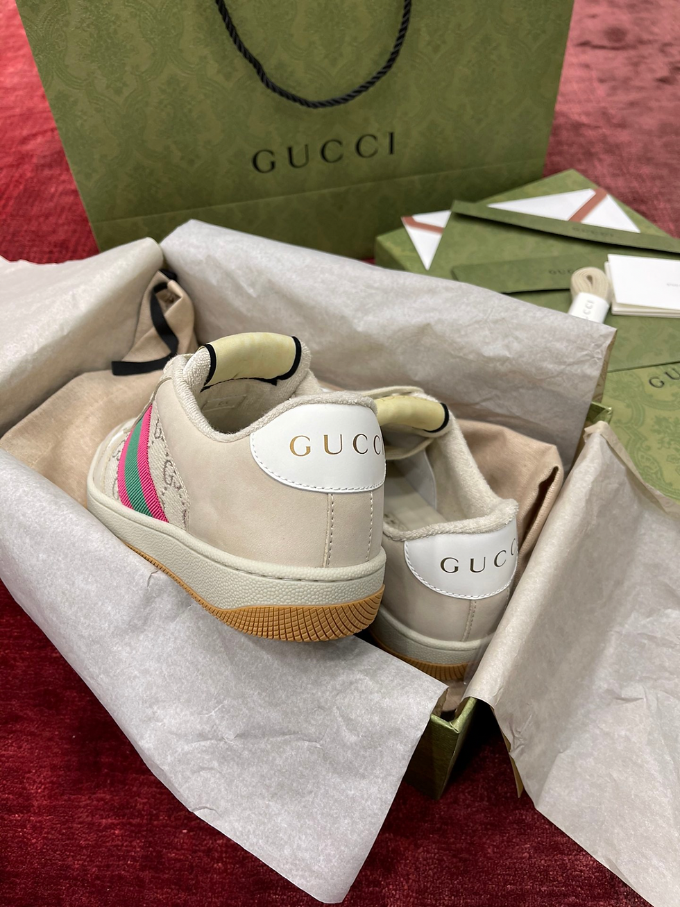 Thumbnail: GUCCI SCREENER SNEAKERS BEIGE