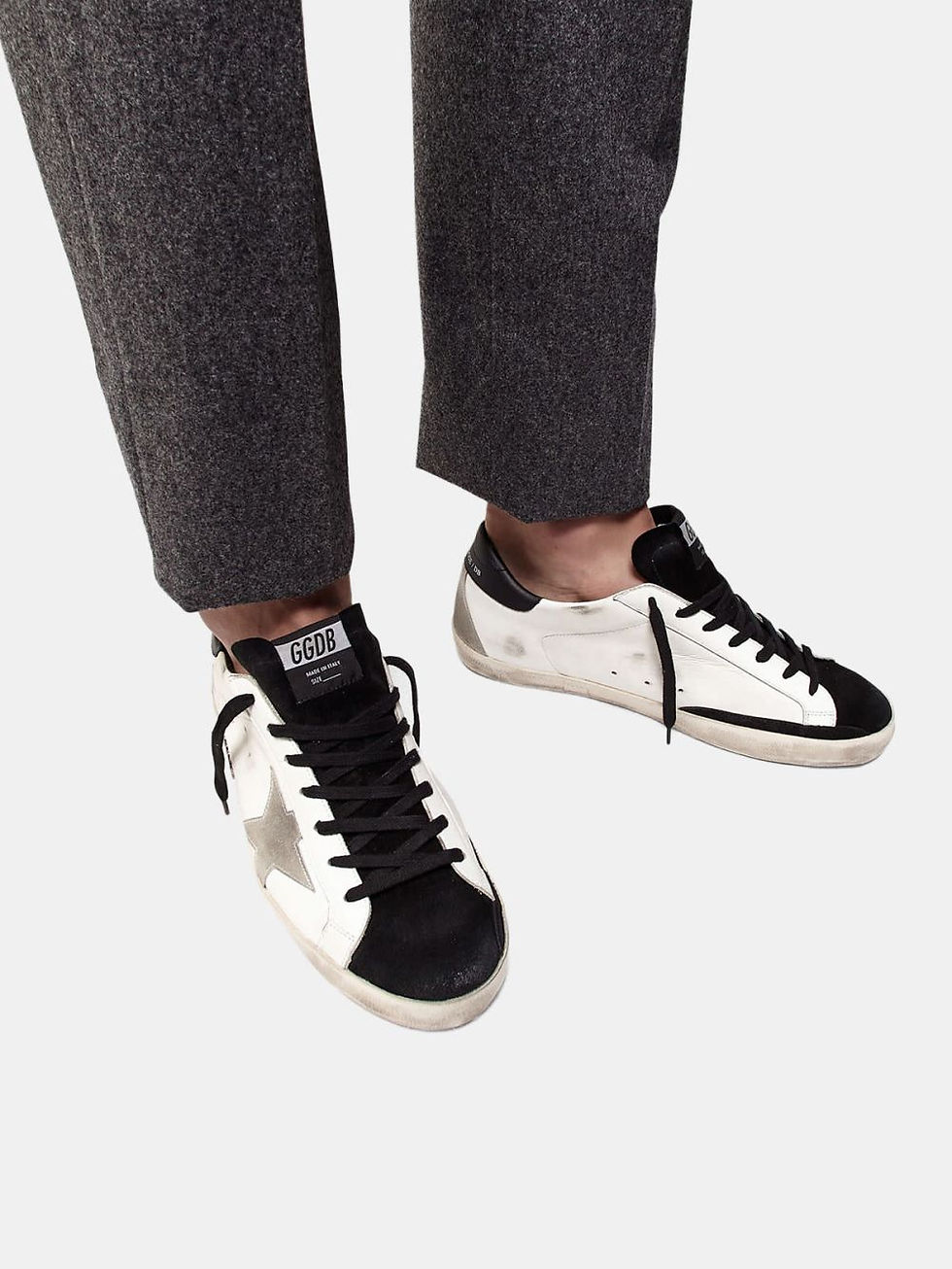 Thumbnail: GOLDEN GOOSE SUPERSTAR WHITE & BLACK