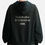 Thumbnail: ACNE STUDIOS LOGO HOODIE BLACK