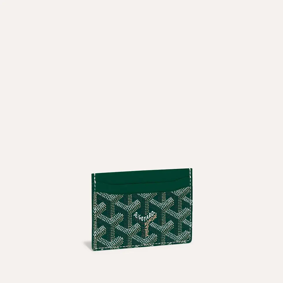 Thumbnail: GOYARD SAINT-SULPICE CARD WALLET GREEN