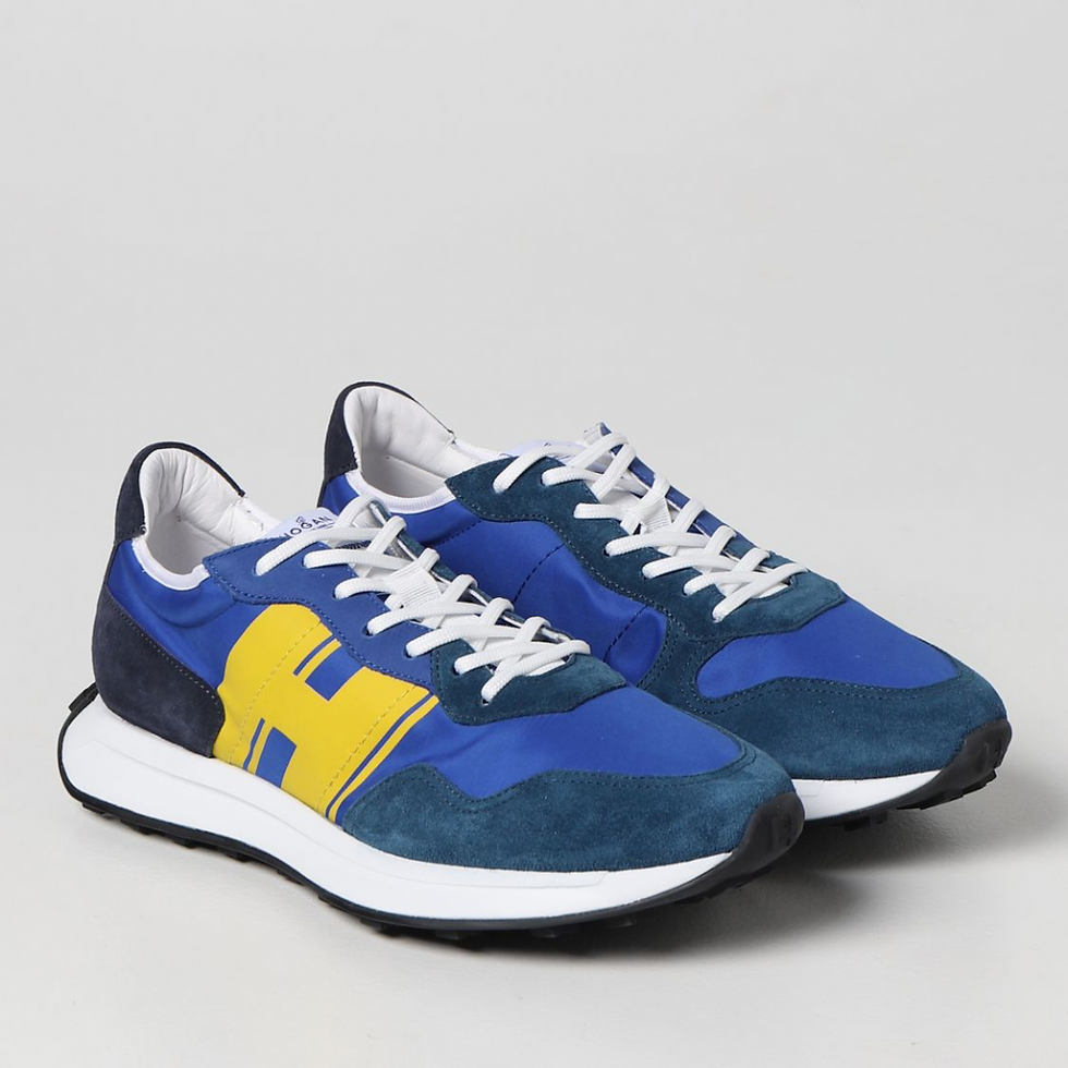 Thumbnail: HOGAN H601 SNEAKERS BLUE/YELLOW